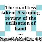 The road less taken: A scoping review of the utilisation of hand assessments in individuals with diabetes mellitus