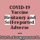 COVID-19 Vaccine Hesitancy and Self-reported Adverse Effects: A Narrative Review
