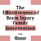 The Effectiveness of Brain Injury Family Intervention in Improving the Psychological Well-Being of Caregivers of Patients With Traumatic Brain Injury: Protocol for a Randomized Controlled Trial