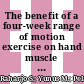 The benefit of a four-week range of motion exercise on hand muscle strength in children with Down Syndrome