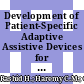 Development of Patient-Specific Adaptive Assistive Devices for Brachial Plexus Injury