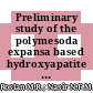 Preliminary study of the polymesoda expansa based hydroxyapatite for medical devices coating application