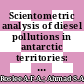 Scientometric analysis of diesel pollutions in antarctic territories: A review of causes and potential bioremediation approaches