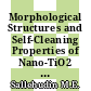 Morphological Structures and Self-Cleaning Properties of Nano-TiO2 Coated Cotton Yarn at Different Washing Cycles