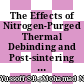 The Effects of Nitrogen-Purged Thermal Debinding and Post-sintering Parameters on Metal Injection Moulded Pulverised Aluminium Alloy Swarf Binded with 100 Vol% of Palm Stearin