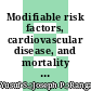 Modifiable risk factors, cardiovascular disease, and mortality in 155 722 individuals from 21 high-income, middle-income, and low-income countries (PURE): a prospective cohort study
