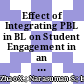 Effect of Integrating PBL in BL on Student Engagement in an EFL Course and Students' Perceptions